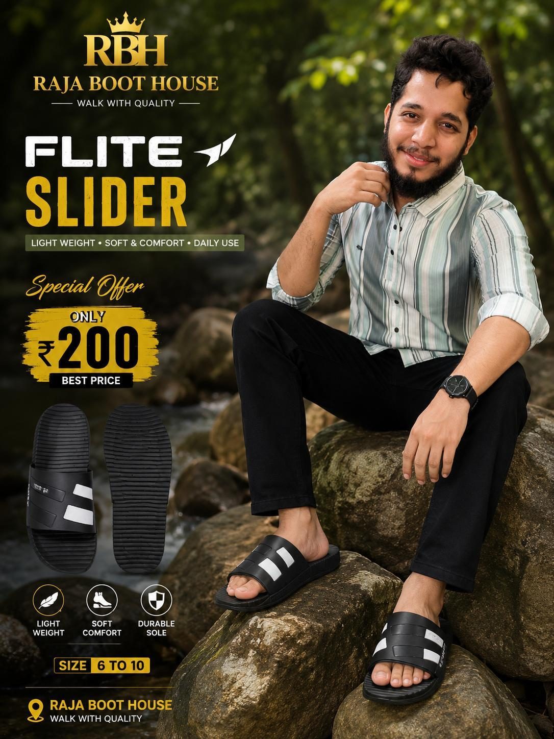 Raja Boot House offer poster